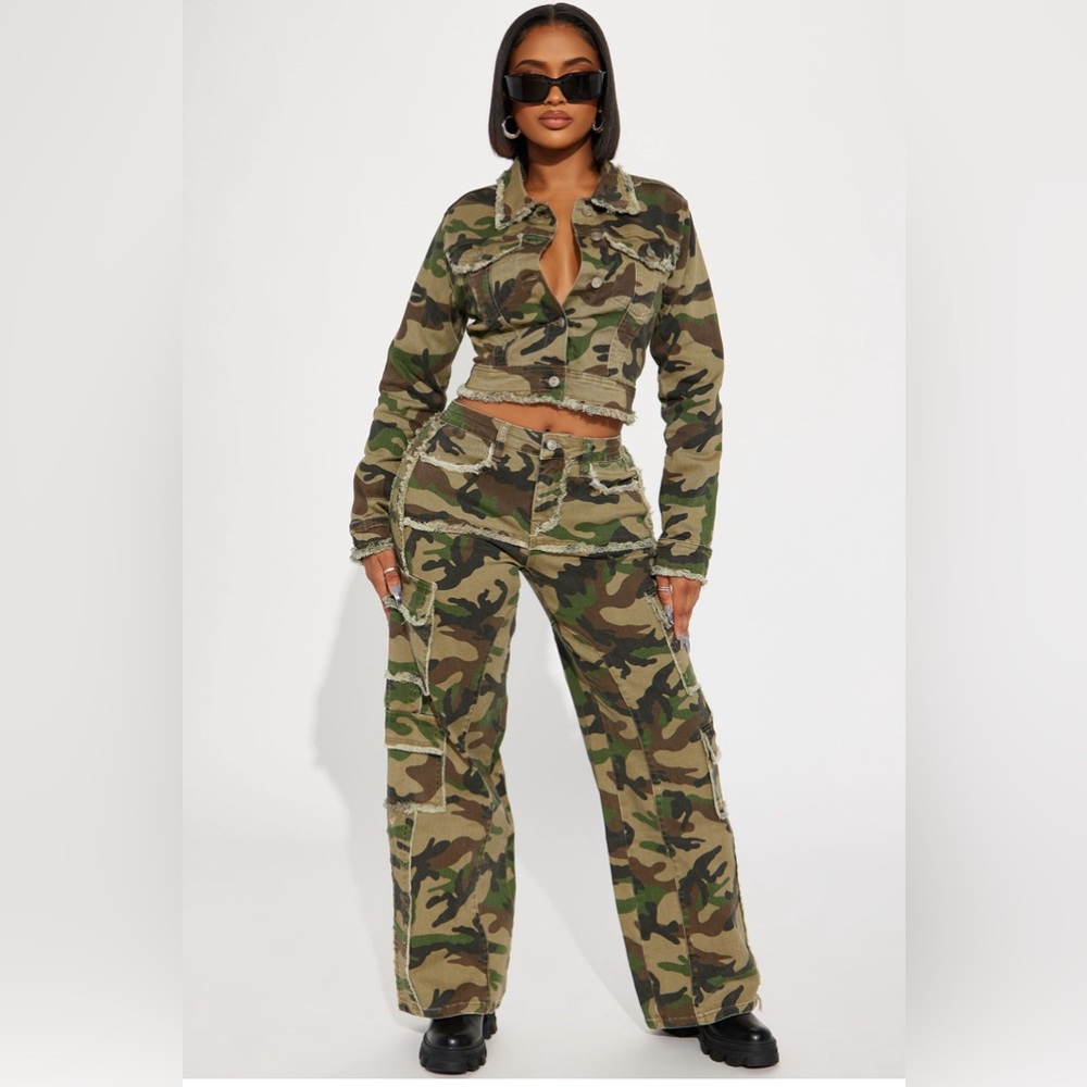 Camo Cargo Pants